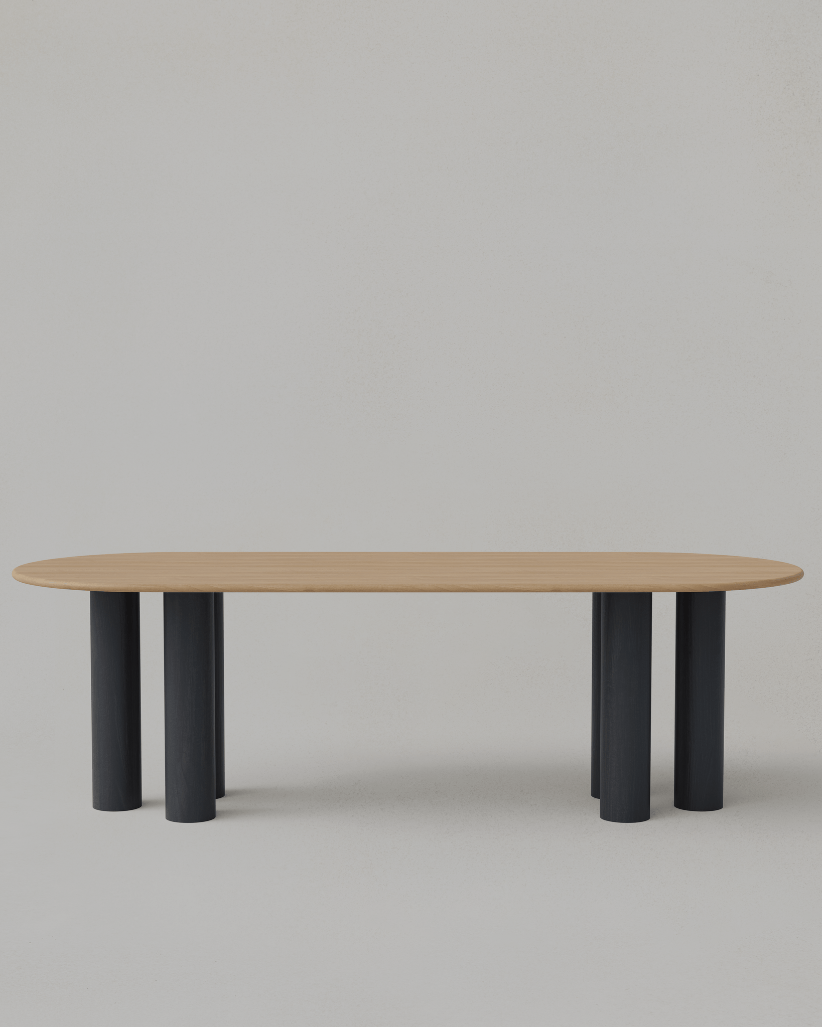 Six-Legged Oval Table