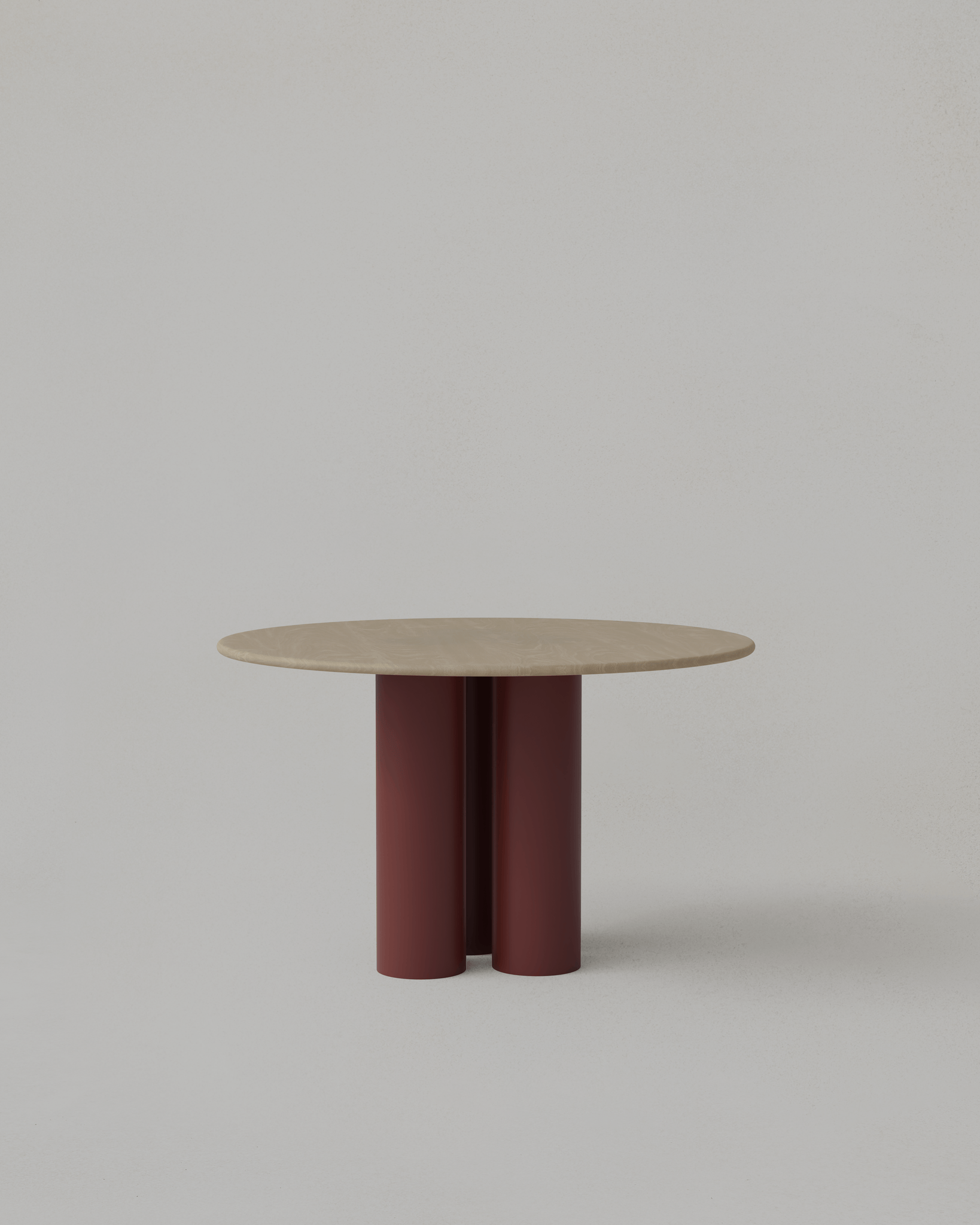 Three Round Legged Table