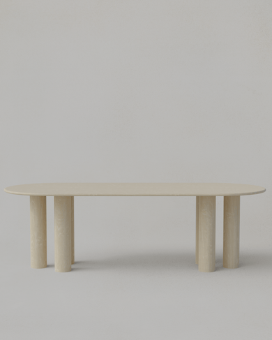 Six-Legged Oval Table