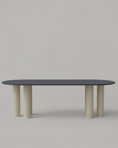 Six-Legged Oval Table