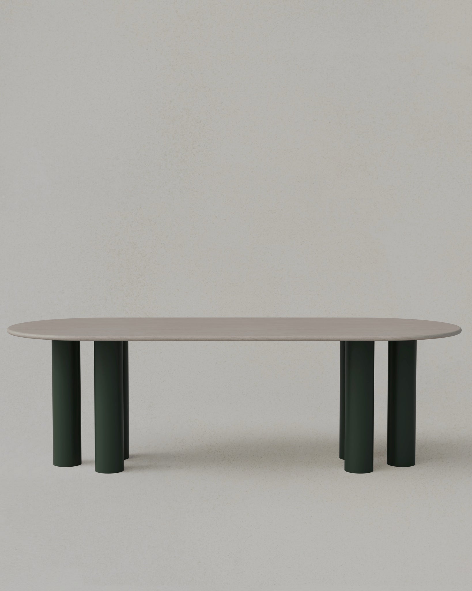 Six-Legged Oval Table