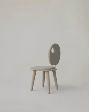 Upholstered Pebble Chair