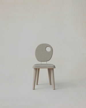 Upholstered Pebble Chair