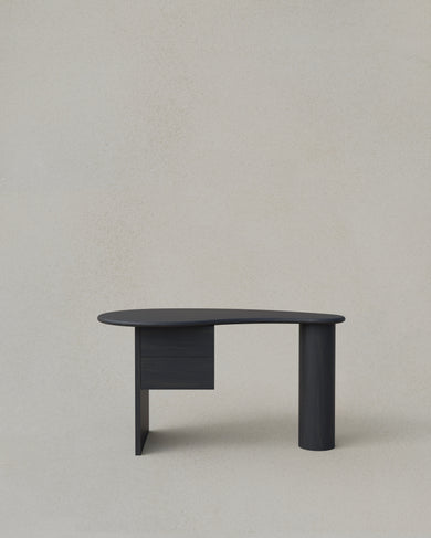 Kidney Desk with Two Drawers