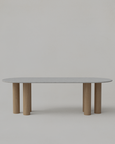 Six-Legged Oval Table