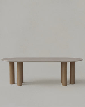 Six-Legged Oval Table
