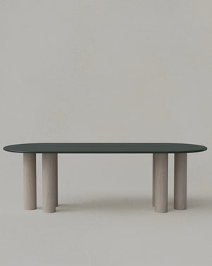 Six-Legged Oval Table