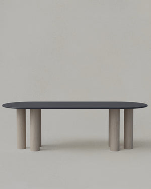 Six-Legged Oval Table