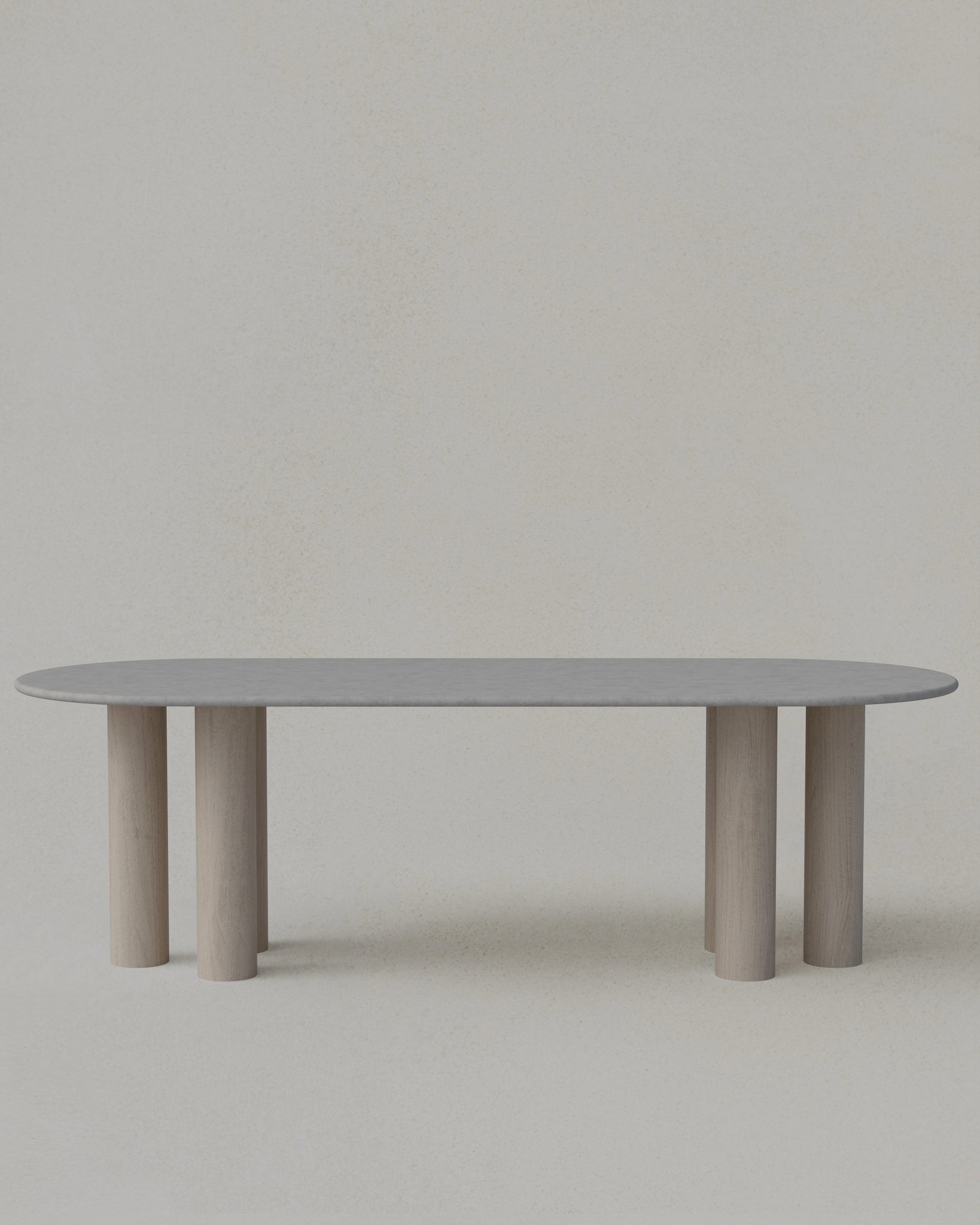 Six-Legged Oval Table