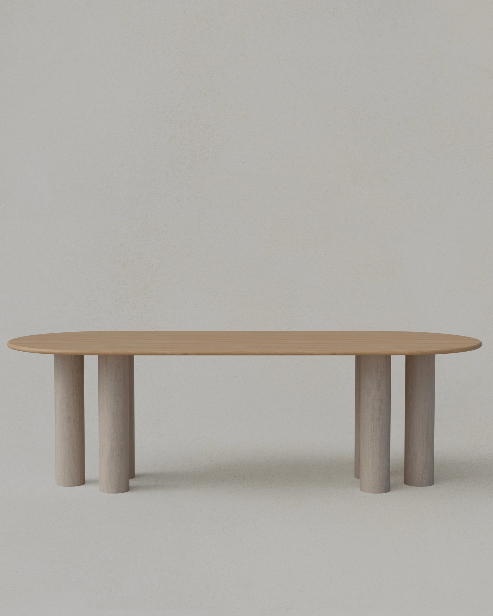 Six-Legged Oval Table