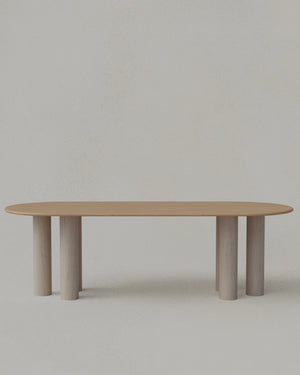 Six-Legged Oval Table