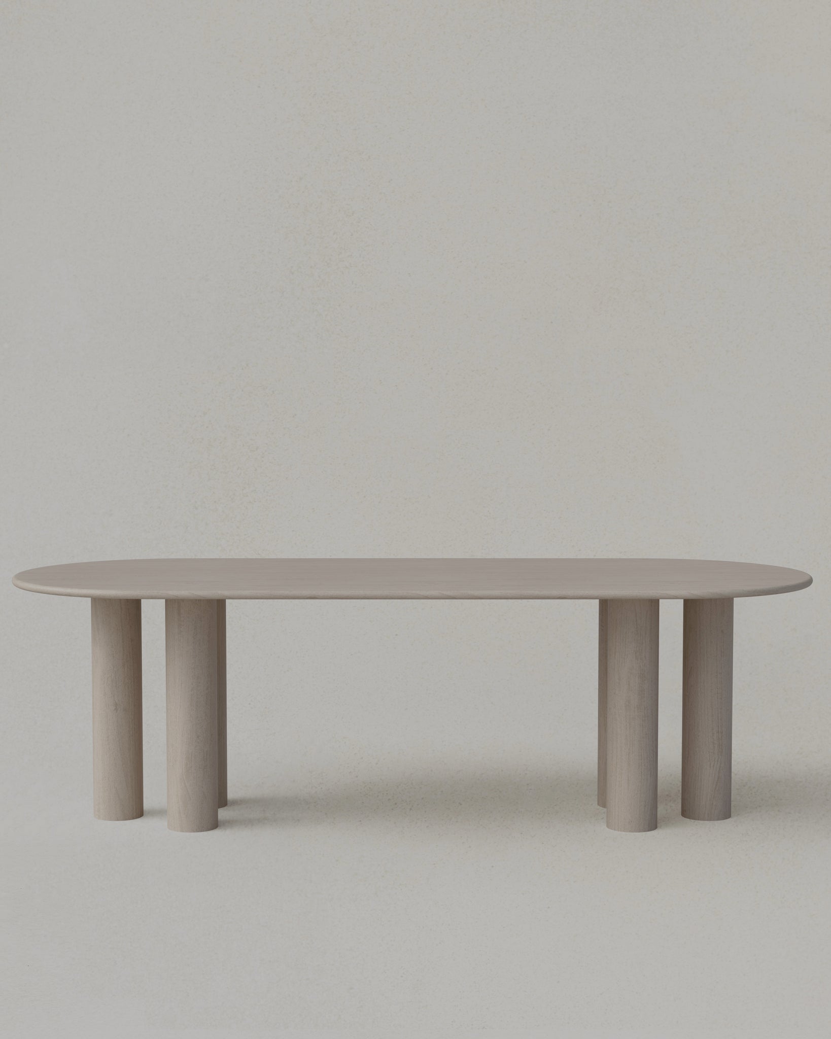 Six-Legged Oval Table