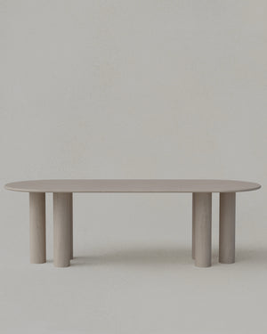 Six-Legged Oval Table